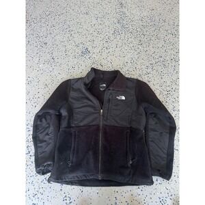 The North Face Womens Fleece Jacket Full Zip Black L